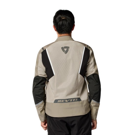 Μπουφάν καλοκαιρινό RevIT Airwave 4 sand-μαύρο