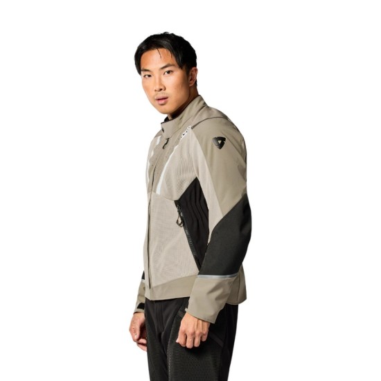 Μπουφάν καλοκαιρινό RevIT Airwave 4 sand-μαύρο