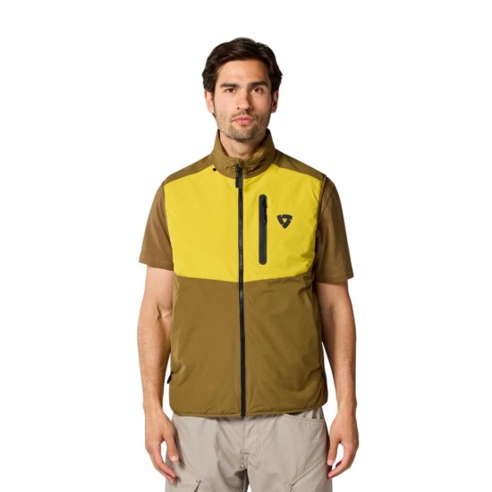 Γιλέκο softshell RevIT Finley 2 ώχρα κίτρινο