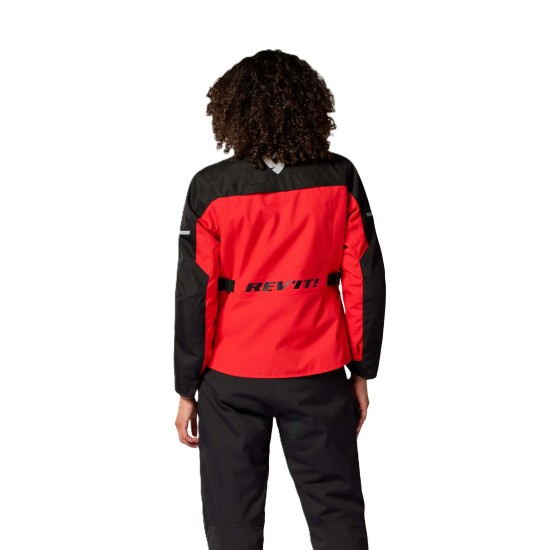 Μπουφάν RevIT Convergent H2O γυναικείο κόκκινο-μαύρο
