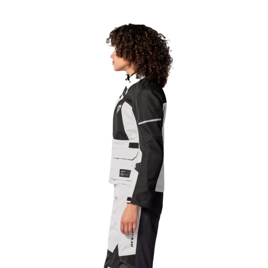 Μπουφάν RevIT Convergent H2O γυναικείο ασημί-μαύρο