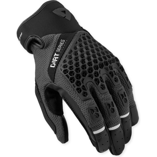 Γάντια RevIT Caliber 2 καλοκαιρινά μαύρα-γκρί