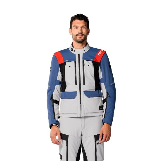 Μπουφάν 4 εποχών RevIT Offtrack 3 H2O μπλέ-ασημί Μπουφάν 4 εποχών RevIT Offtrack 3 H2O μπλέ-ασημί