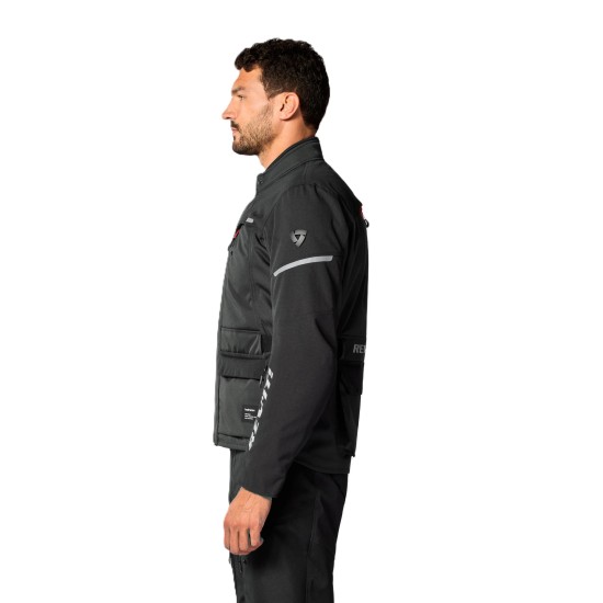 Μπουφάν RevIT Outback 5 H2O ανθρακί-μαύρο