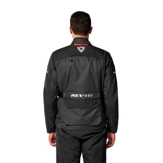 Μπουφάν RevIT Outback 5 H2O ανθρακί-μαύρο