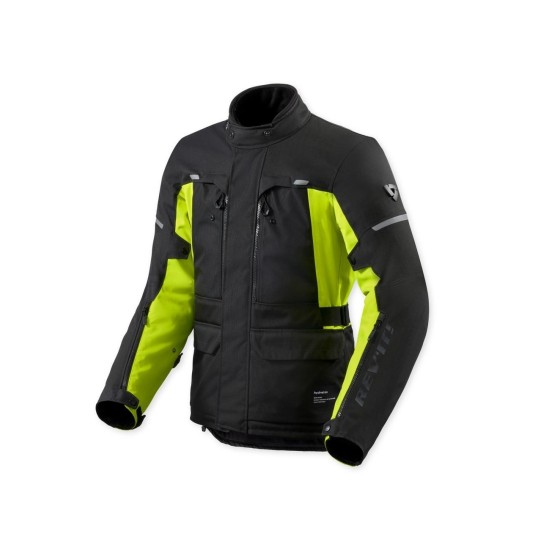 Μπουφάν RevIT Outback 5 H2O μαύρο-κίτρινο Μπουφάν RevIT Outback 5 H2O μαύρο-κίτρινο