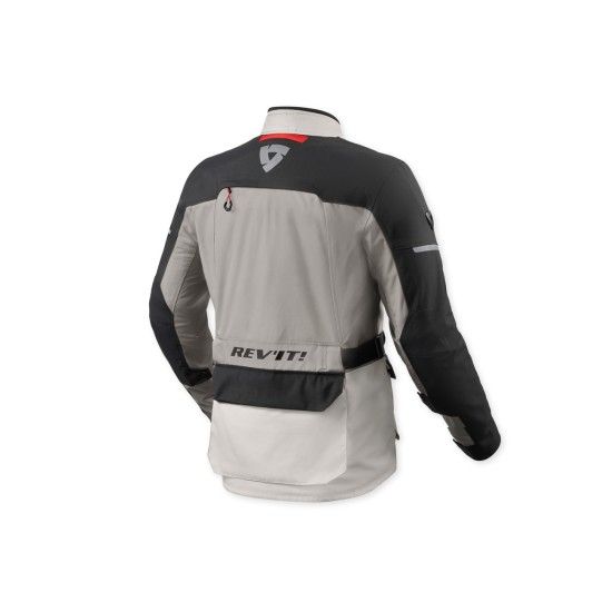 Μπουφάν RevIT Outback 5 H2O ασημί-μαύρο