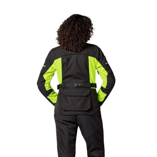 Μπουφάν RevIT Outback 5 H2O γυναικείο μαύρο-κίτρινο Μπουφάν RevIT Outback 5 H2O γυναικείο μαύρο-κίτρινο
