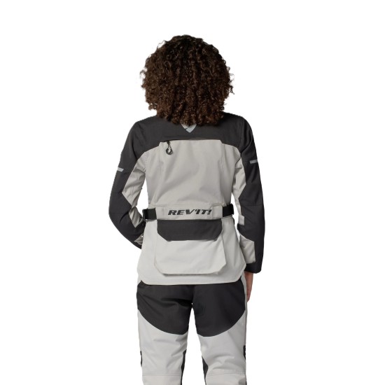 Μπουφάν RevIT Outback 5 H2O γυναικείο ασημί-μαύρο