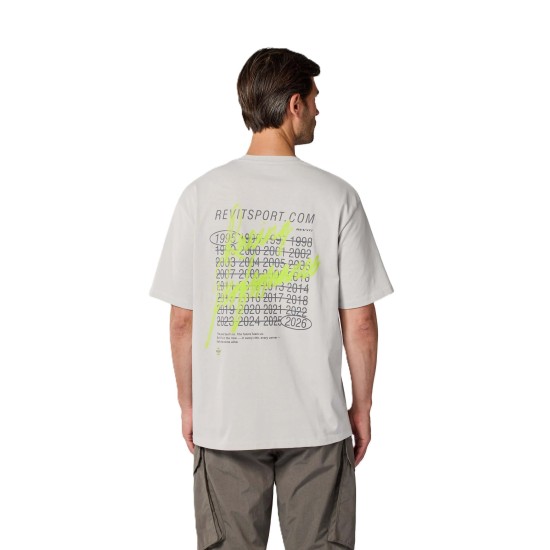 T-shirt RevIT Cameron ασημί