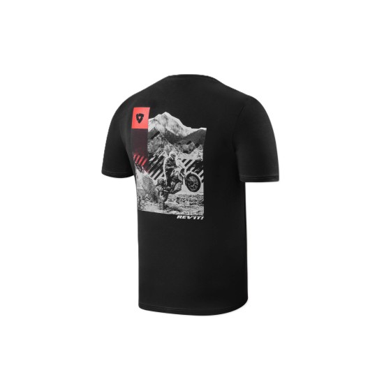 T-shirt RevIT Eddie μαύρο