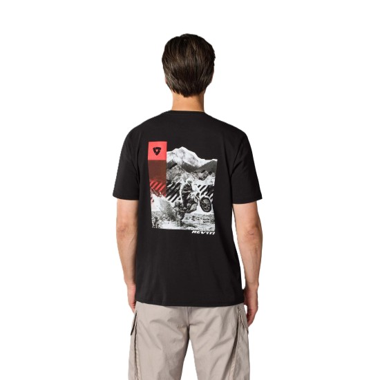 T-shirt RevIT Eddie μαύρο