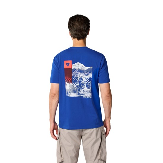 T-shirt RevIT Eddie μπλε T-shirt RevIT Eddie μπλε