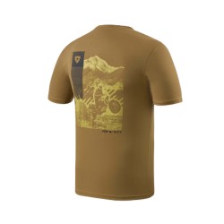 T-shirt RevIT Eddie καφέ T-shirt RevIT Eddie καφέ