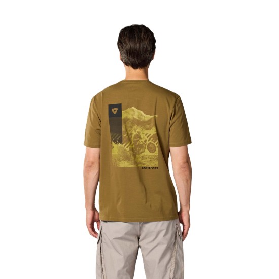 T-shirt RevIT Eddie καφέ 