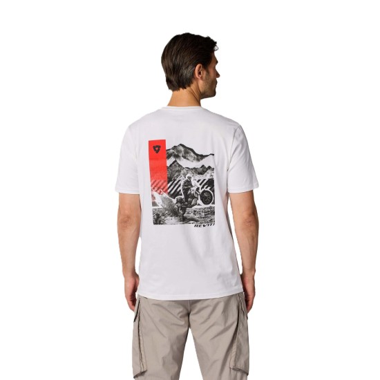 T-shirt RevIT Eddie λευκό 