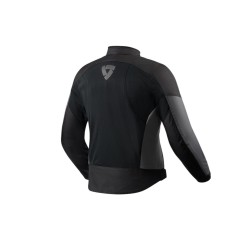 Μπουφάν καλοκαιρινό RevIT Torque 3 H2O μαύρο-ανθρακί (και αδιάβροχο)