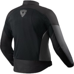 Μπουφάν καλοκαιρινό RevIT Torque 3 H2O μαύρο-ανθρακί (και αδιάβροχο)