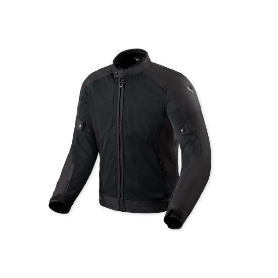 Μπουφάν καλοκαιρινό RevIT Torque 3 H2O μαύρο (και αδιάβροχο)