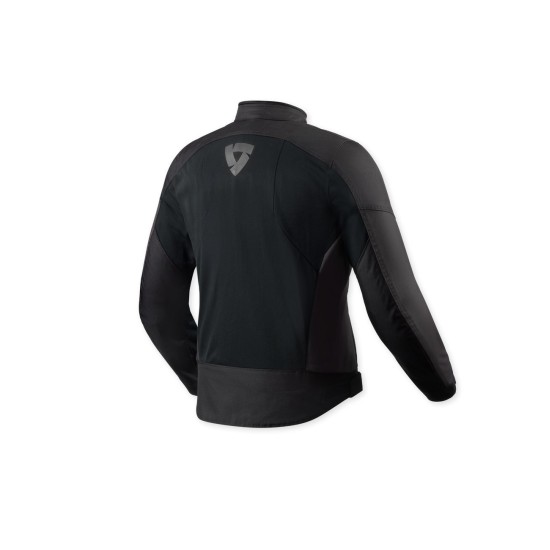Μπουφάν καλοκαιρινό RevIT Torque 3 H2O μαύρο (και αδιάβροχο)