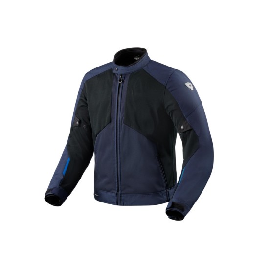 Μπουφάν καλοκαιρινό RevIT Torque 3 H2O σκούρο μπλε-μαύρο (και αδιάβροχο)