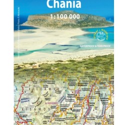 Χάρτης Χανιά 1:100.000 Χάρτης Χανιά 1:100.000