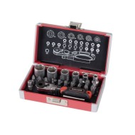 Μίνι Εργαλειοθήκη Rothewald® 26 τεμαχίων με καστάνια 13 x 7 cm (χιλιοστά)