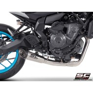 Σύστημα εξάτμισης 2 σε 1 SC-Project με τελικό S1 Yamaha MT-07 25-