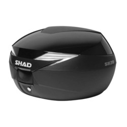 Καπάκι βαλίτσας SHAD SH39 μαύρο μεταλλικό