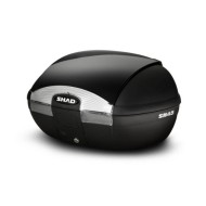 Καπάκι βαλίτσας SHAD SH45 μαύρο μεταλλικό 