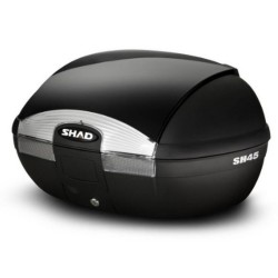 Καπάκι βαλίτσας SHAD SH45 μαύρο μεταλλικό 