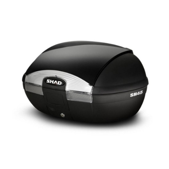 Καπάκι βαλίτσας SHAD SH45 μαύρο μεταλλικό 