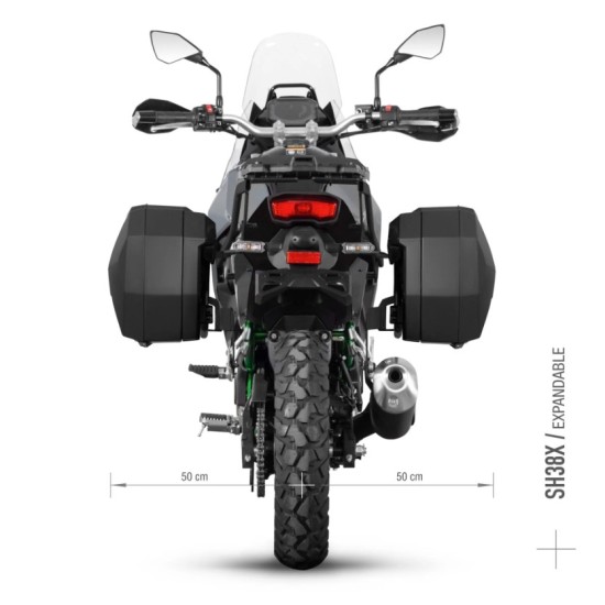 Βάσεις πλαϊνών βαλιτσών SHAD 3P System Kawasaki KLE 500/SE 26- Βάσεις πλαϊνών βαλιτσών SHAD 3P System Kawasaki KLE 500/SE 26-