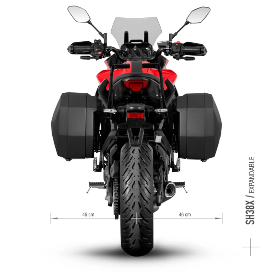 Βάσεις πλαϊνών βαλιτσών SHAD 3P System Yamaha Tracer 7/GT 25- Βάσεις πλαϊνών βαλιτσών SHAD 3P System Yamaha Tracer 7/GT 25-