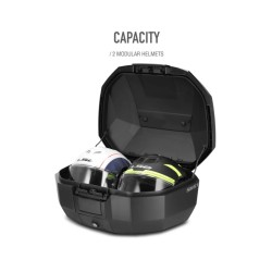 Topcase SHAD SH51 μαύρη-αλουμίνιο Topcase SHAD SH51 μαύρη-αλουμίνιο