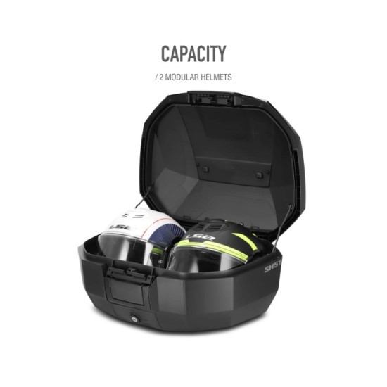 Topcase SHAD SH51 μαύρη-αλουμίνιο Topcase SHAD SH51 μαύρη-αλουμίνιο