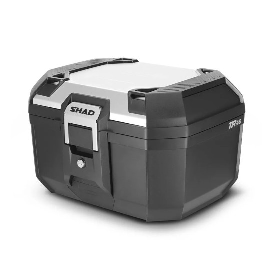 Topcase SHAD TR46 TERRA 46 lt. μαύρη-αλουμίνιο Topcase SHAD TR46 TERRA 46 lt. μαύρη-αλουμίνιο