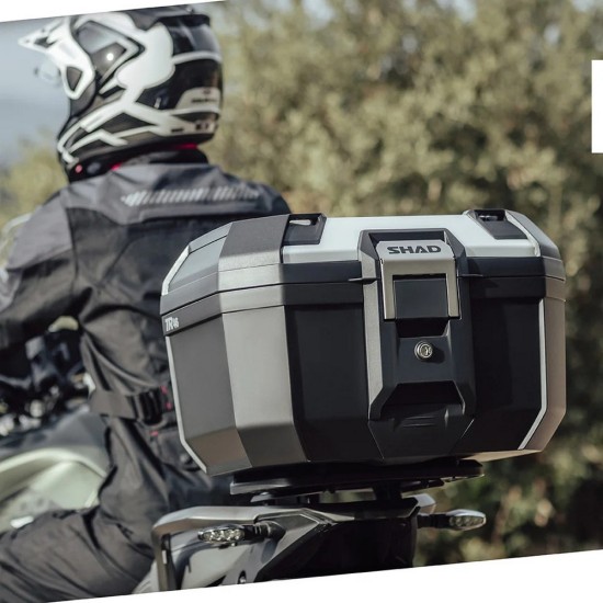 Topcase SHAD TR46 TERRA 46 lt. μαύρη-αλουμίνιο