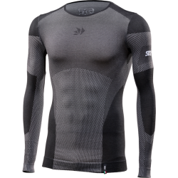 Ισοθερμική καλοκαιρινή μπλούζα SIX2 TS2 V2 Light μαύρο-carbon (1ου επιπέδου)