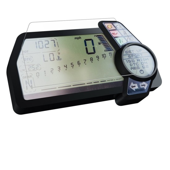 Φιλμ προστασίας οργάνων Ducati Mutlistrada 1200/S 10-14 (σετ 2 Ultra Clear)