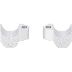 Αποστάτες τιμονιού SW-Motech 20 χιλ. Triumph Tiger 900 GT/Rally/Pro 24- ασημί