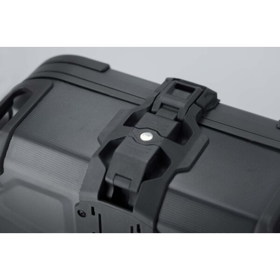 Σετ βάσης και βαλίτσας topcase SW-Motech DUSC L BMW F 450 GS μαύρο (χωρίς BMW σχάρα)