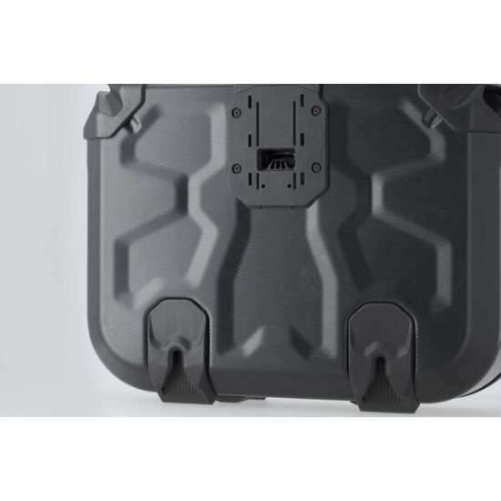 Σετ βάσης και βαλίτσας topcase SW-Motech DUSC L BMW F 450 GS μαύρο (χωρίς BMW σχάρα)