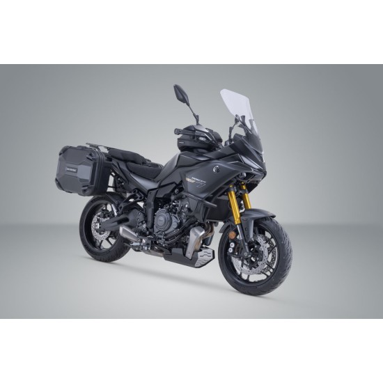 Σετ βάσεων και βαλιτσών SW-Motech DUSC M 33 lt. Yamaha Tracer 7/GT 25- μαύρο