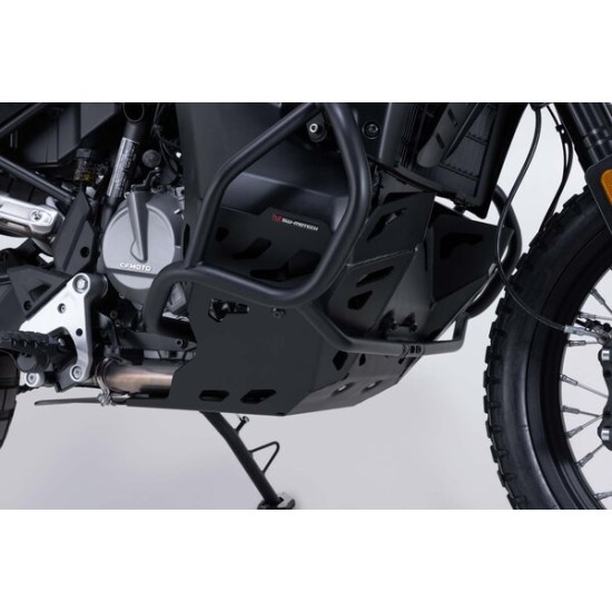 Ποδιά κινητήρα SW-Motech CFMoto 800MT-X μαύρη