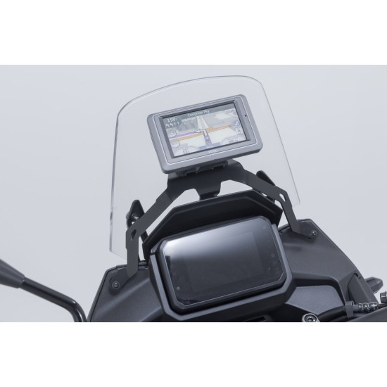 Βάση GPS SW-Motech Quick-Lock για κόκπιτ Honda XL 750 Transalp 25-