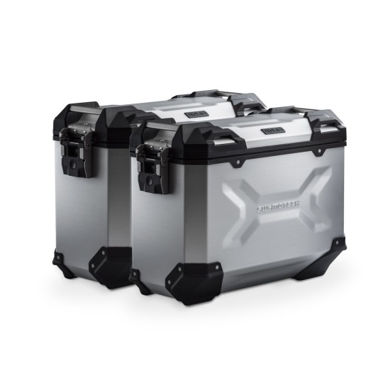 Σετ βάσεων και βαλιτσών SW-Motech TRAX ADV 37 lt. Kawasaki KLE 500/SE 26- ασημί (για OEM εξάτμιση) Σετ βάσεων και βαλιτσών SW-Motech TRAX ADV 37 lt. Kawasaki KLE 500/SE 26- ασημί (για OEM εξάτμιση)