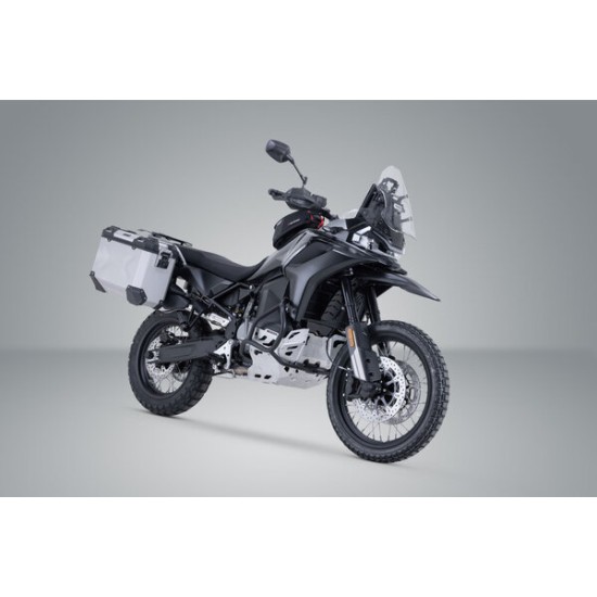 Σετ βάσεων και βαλιτσών SW-Motech TRAX ADV CFMoto 1000MT-X ασημί Σετ βάσεων και βαλιτσών SW-Motech TRAX ADV CFMoto 1000MT-X ασημί
