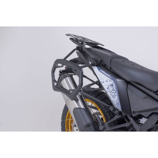 Σετ βάσεων και βαλιτσών SW-Motech TRAX ADV VOGE 800 DSX Rally ασημί