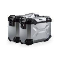 Σετ βάσεων και βαλιτσών SW-Motech TRAX ADV 37LT. KTM 390 Adventure X/R ασημί
